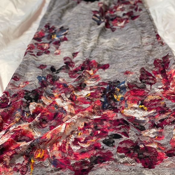 LAST CHANCE** Venus Lace Floral Maxi Skirt - Picture 2 of 2